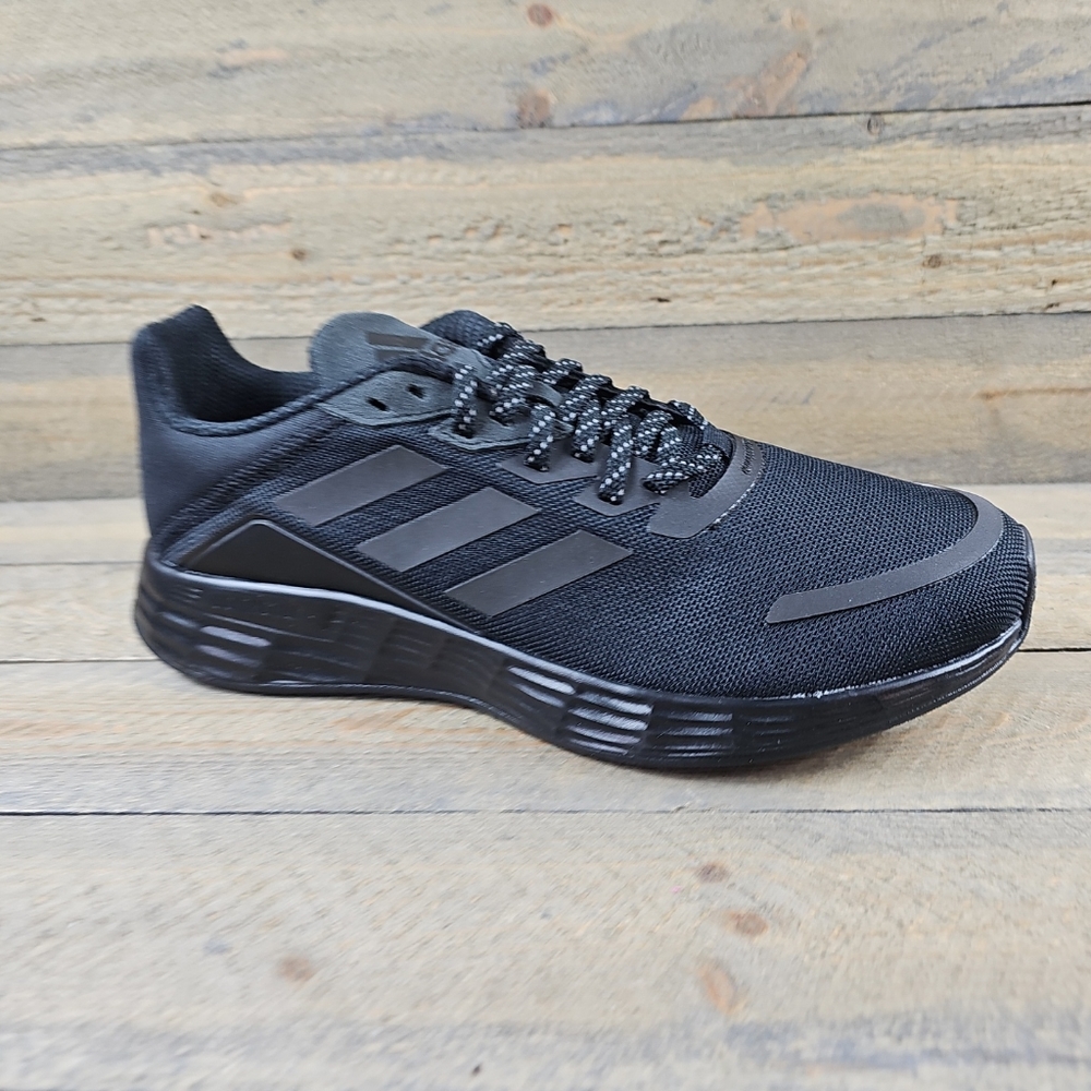 adidas Duramo SL Men's Triple Black Running Casual Shoes Sneakers - Picture 2 of 10